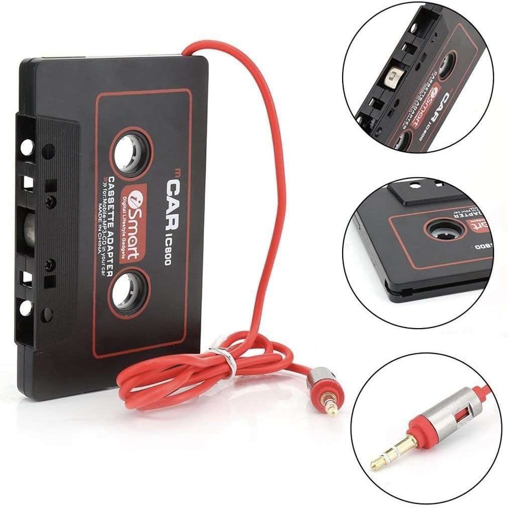 iSmart Universal Car Audio Cassette Adapter For Cellphones