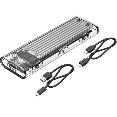 NVME M.2 Solid State Drive External Enclosure M.2 to USB C 10Gbps