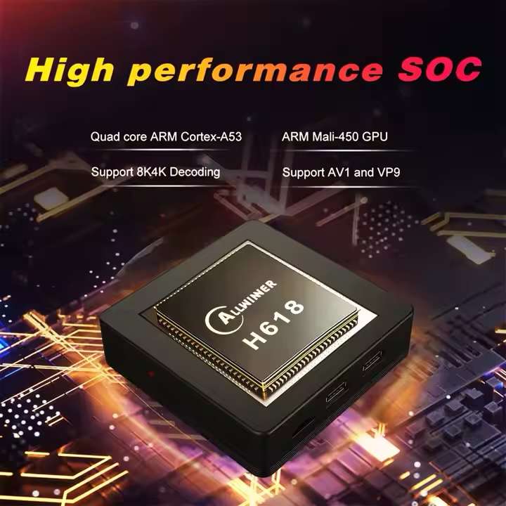 C1 Android 13.0 Allwinner H618 Set-Top Box 4K - Image 9