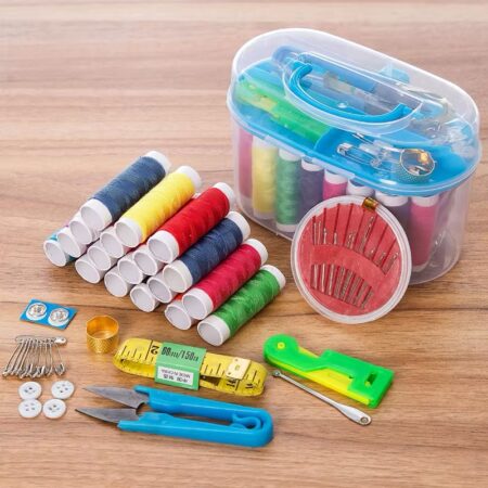 Portable Household Sewing Kit Box