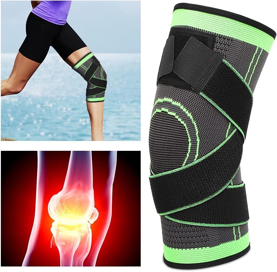 Sports Strap Knee Brace Compression for Fitness Knee Support - Image 2