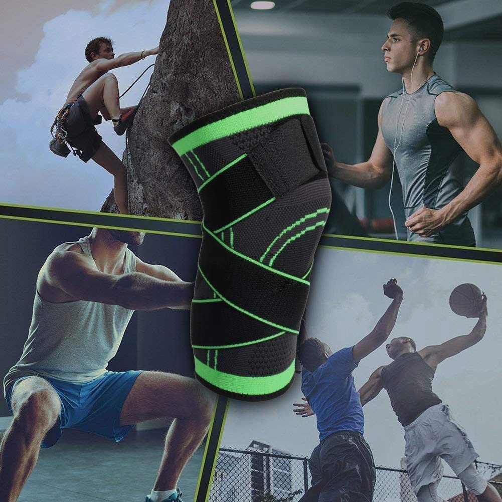 Sports Strap Knee Brace Compression for Fitness Knee Support - Image 4