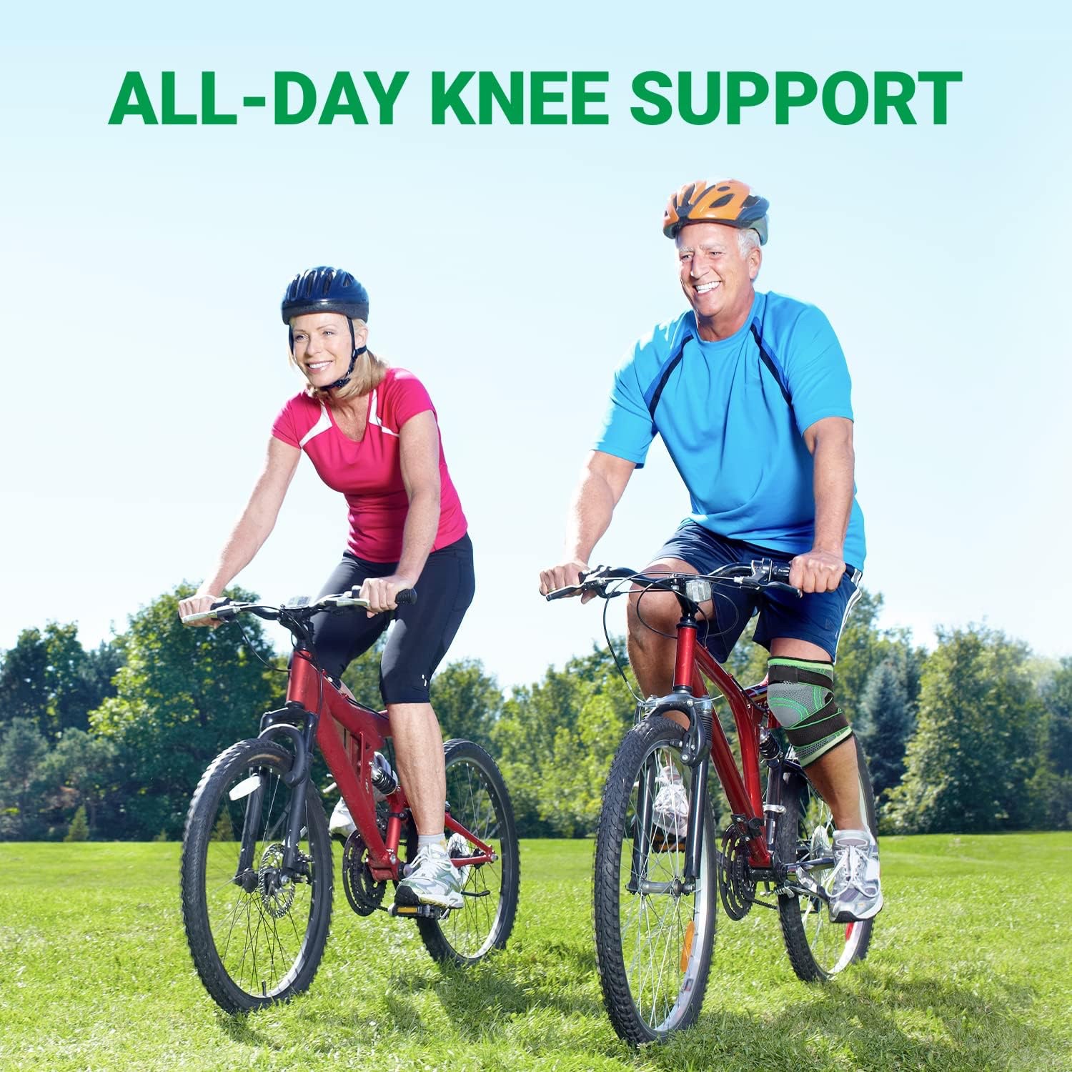 Sports Strap Knee Brace Compression for Fitness Knee Support - Image 5