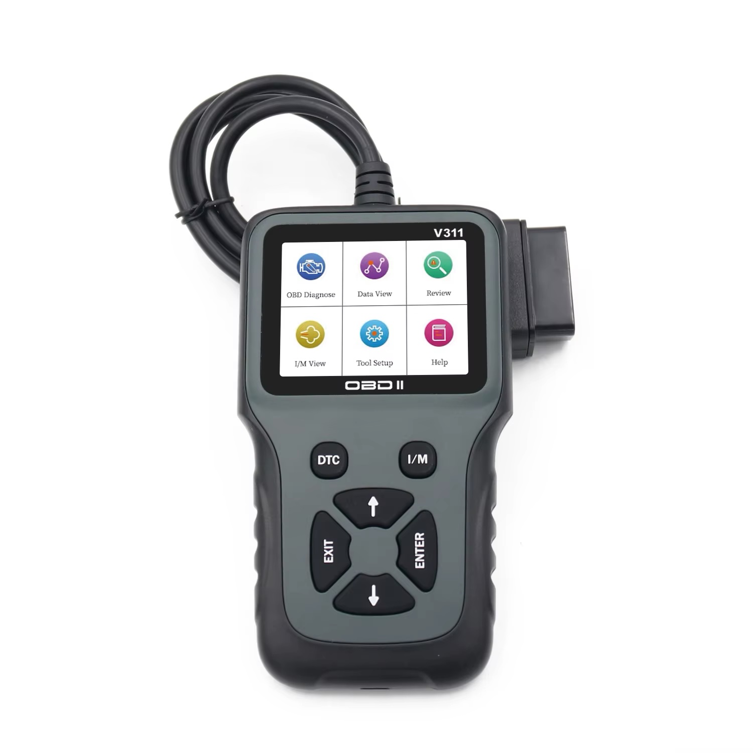 V311 Lonauto OBD Professional Universal OBD2 Auto Scanner Diagnostic Tool - Image 2