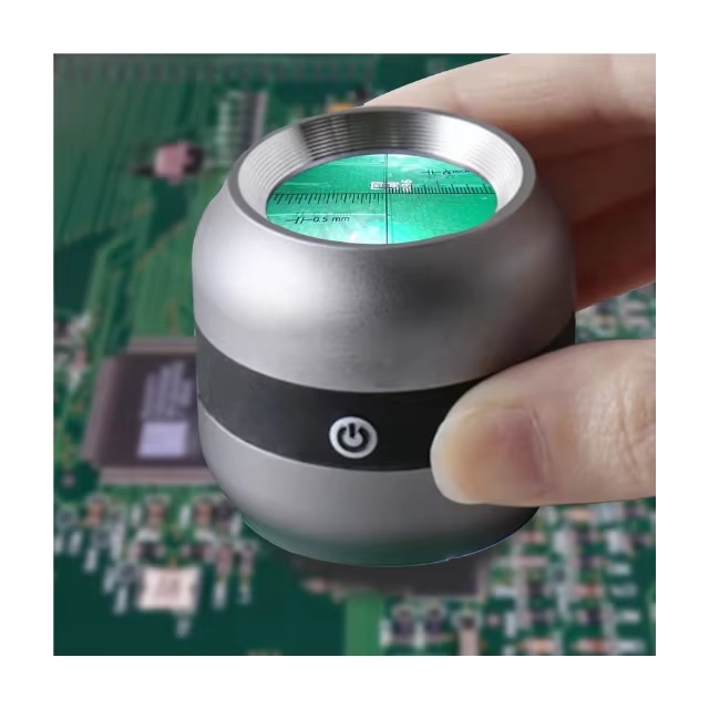 Cylinder Magnifying Glass with Lamp UV Anti-counterfeiting Banknote - Image 2