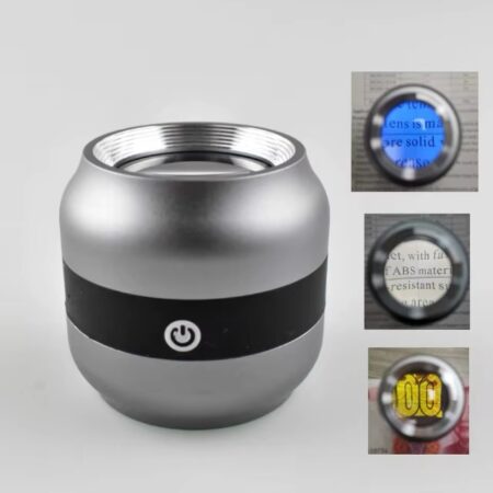 Cylinder Magnifying Glass with Lamp UV Anti-counterfeiting Banknote