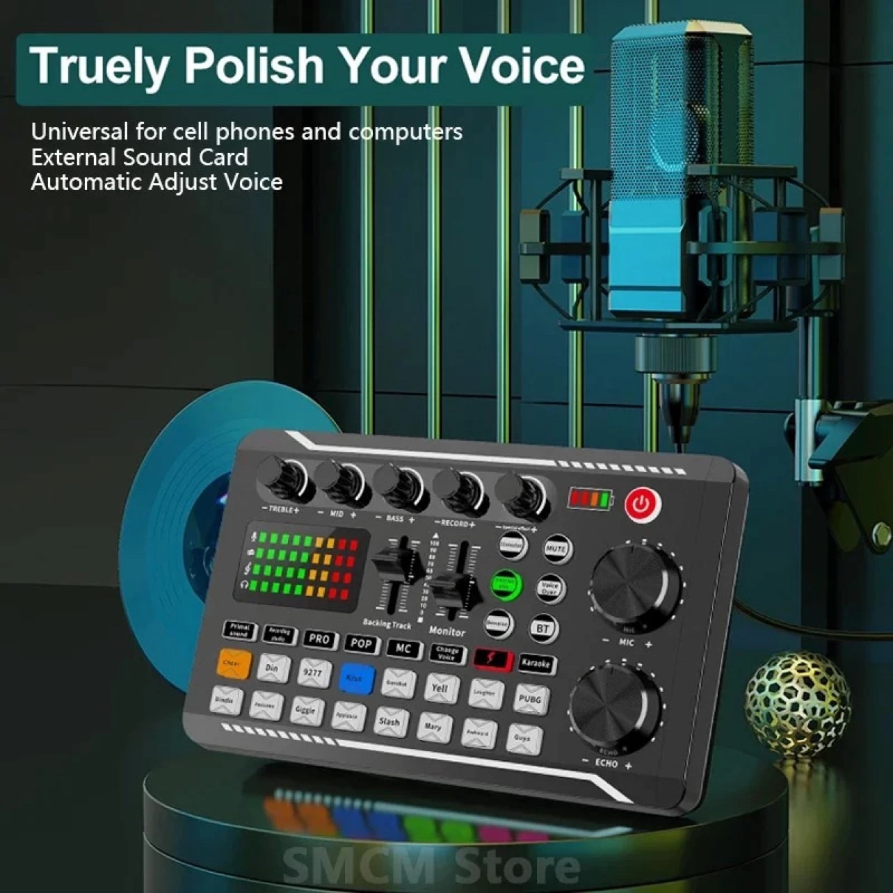BM800 Studio Microphone Kits With 998 Sound Card - Image 2