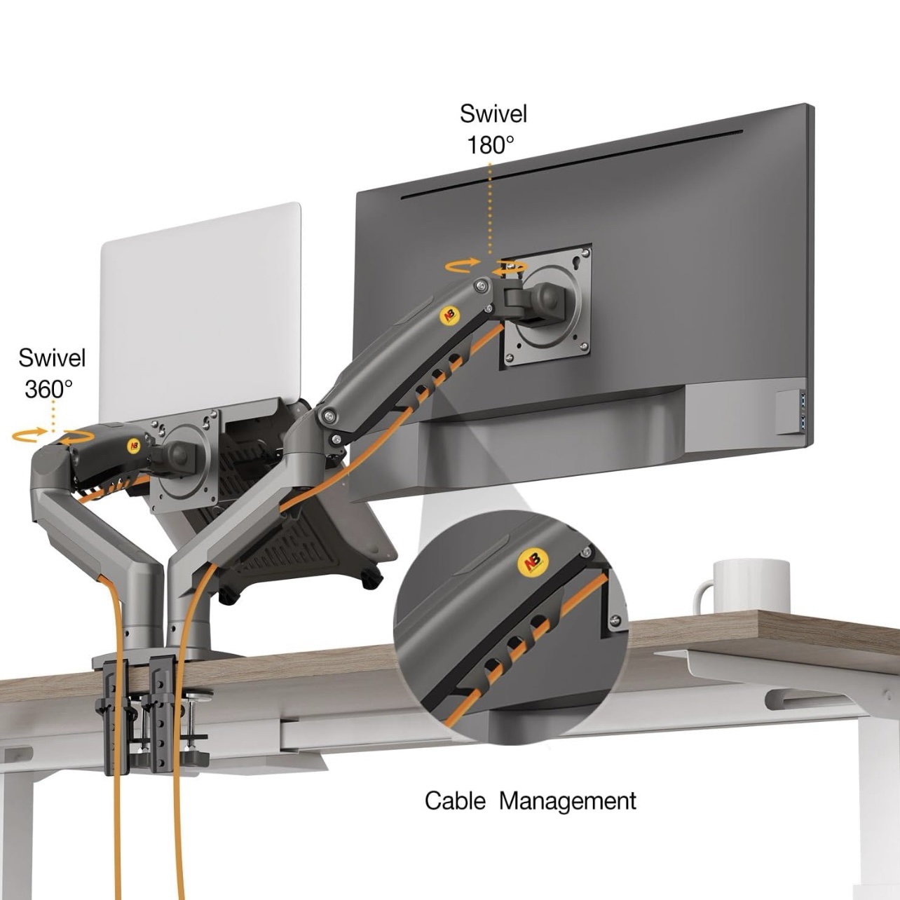 North Bayou 17"-30" Monitor Stand - Image 5