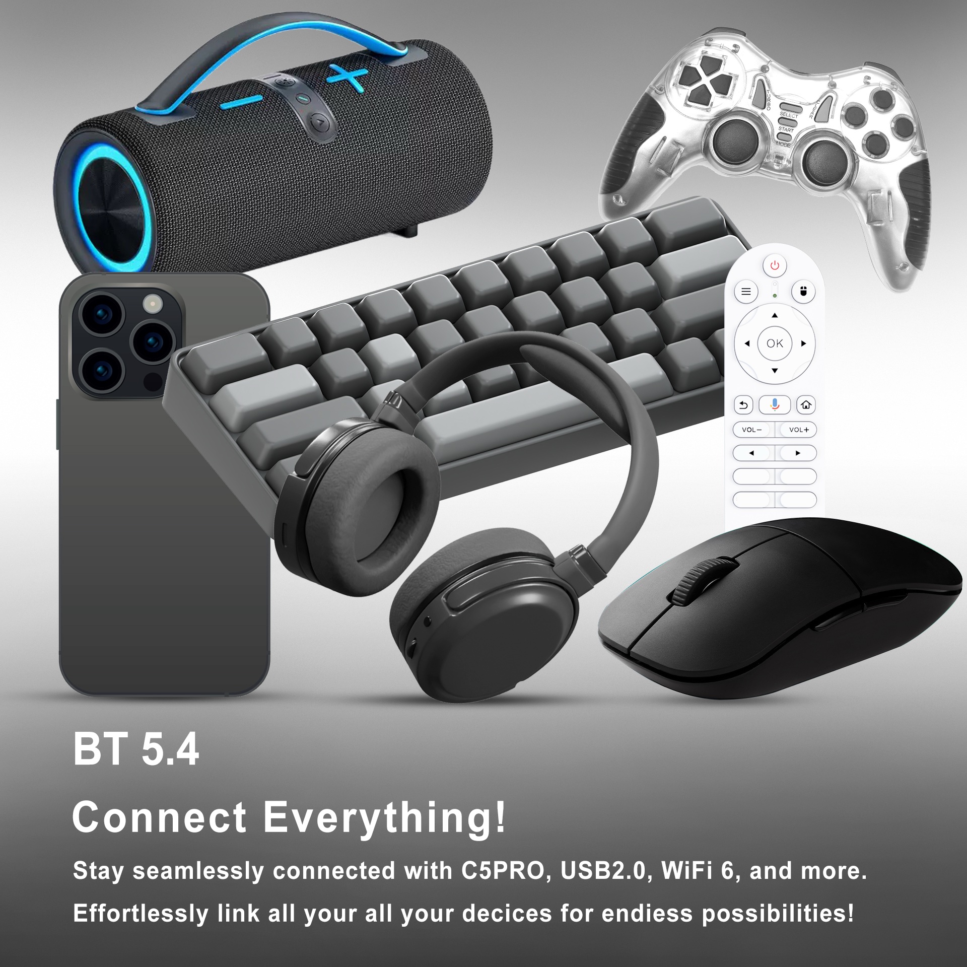 Android 14 Set Top Box High Speed Allwinner H618 TV Box - Image 8