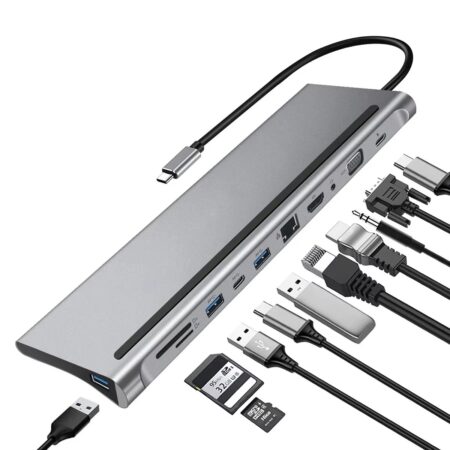 11 in 1 usb C Multifunctional Docking Station
