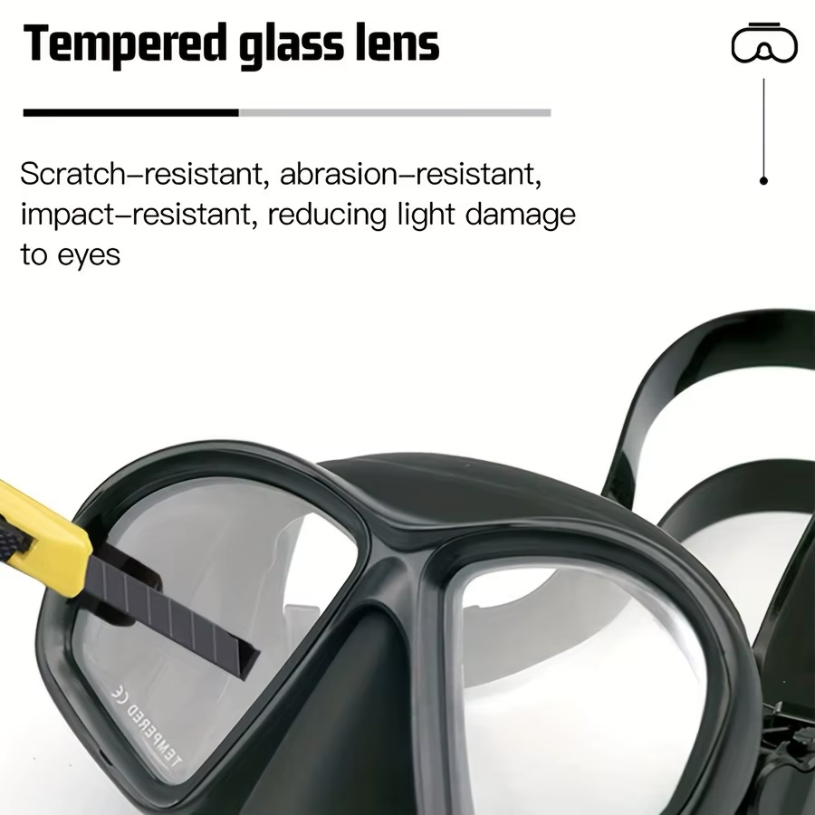 Freediving Diving Goggles with Case - Image 5