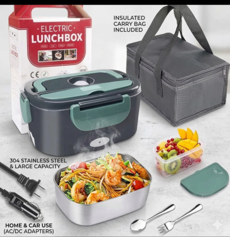 Stainless Steel Electric Tiffin Lunch Box