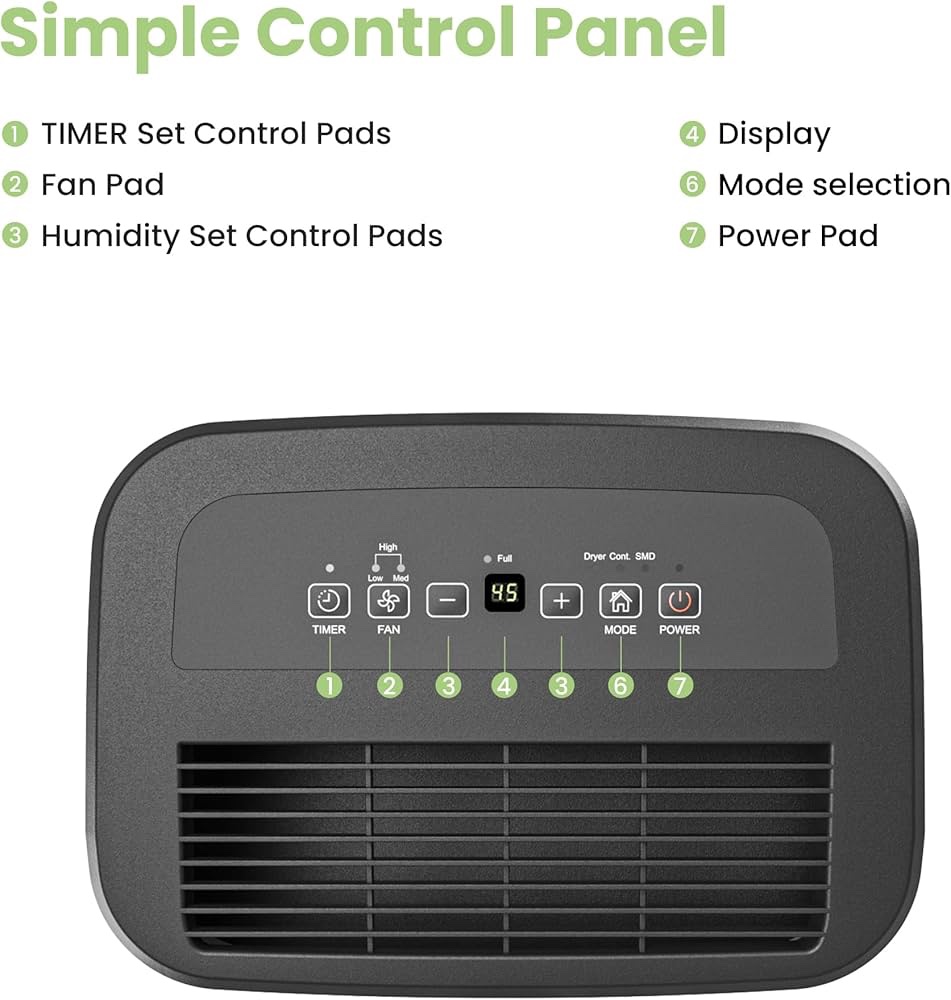 Dehumidifier 16L/24h MDDP-16DEN7 - Image 8