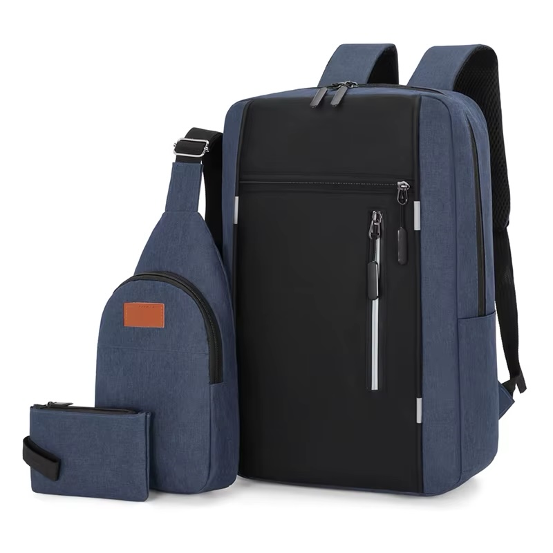 3 in 1 Casual Computer Waterproof Laptop Backpack - Image 2