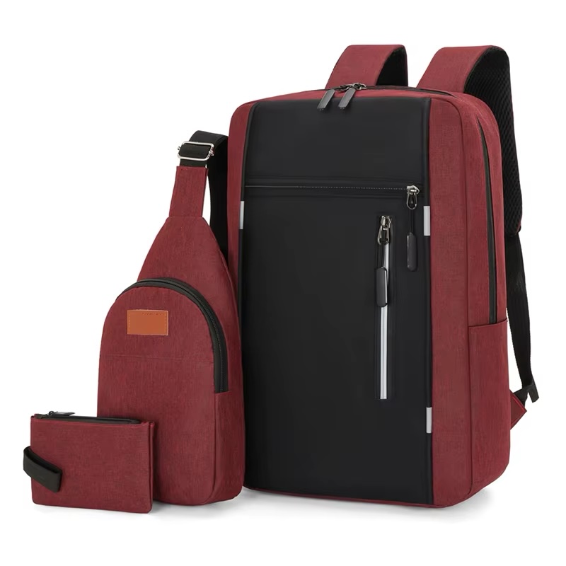 3 in 1 Casual Computer Waterproof Laptop Backpack - Image 3