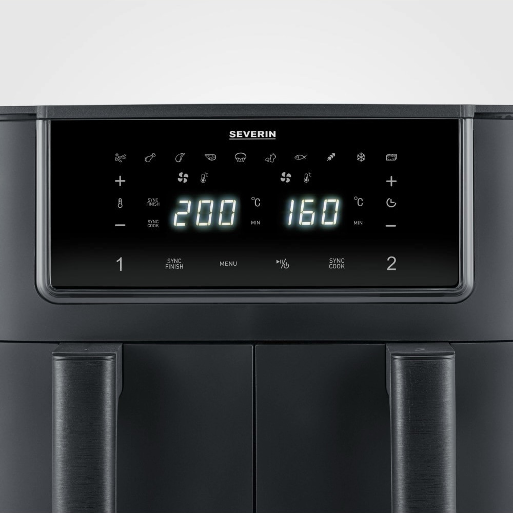 Severin FR2463 FryLight Dual air fryer - Image 3