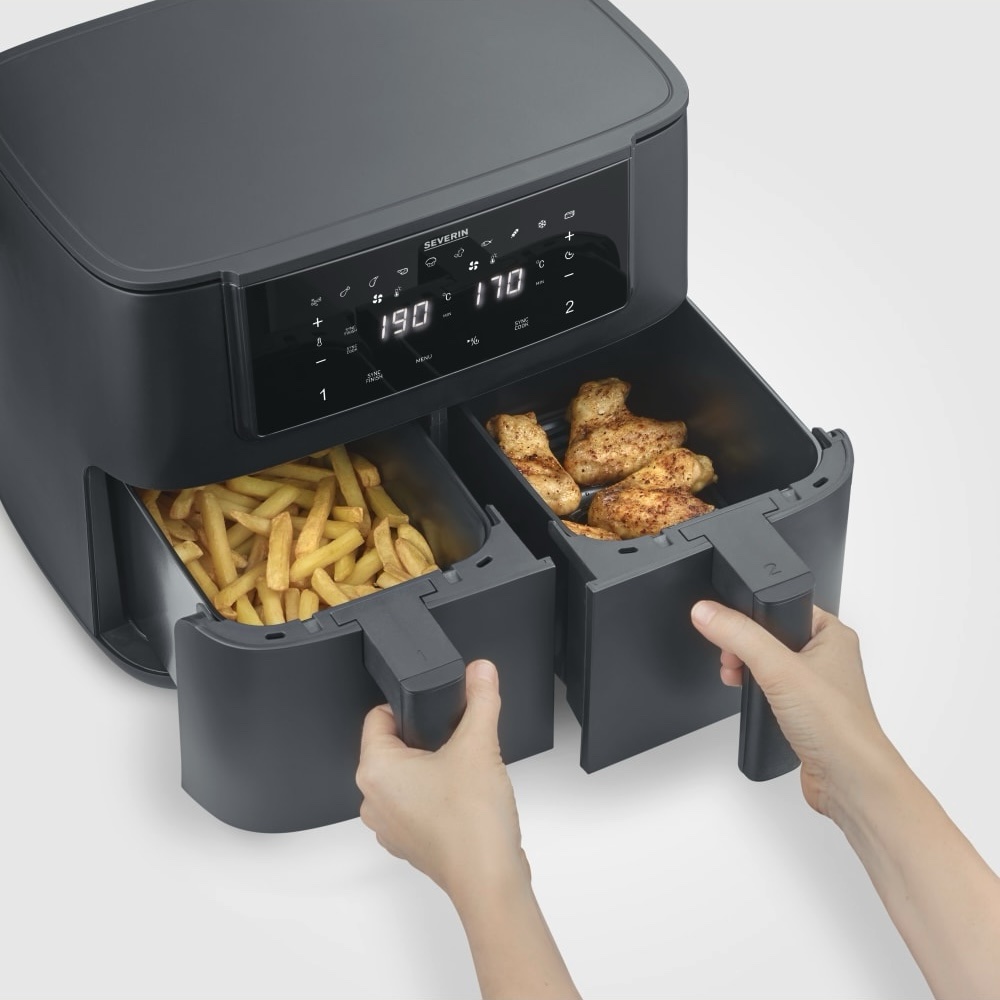 Severin FR2463 FryLight Dual air fryer - Image 4
