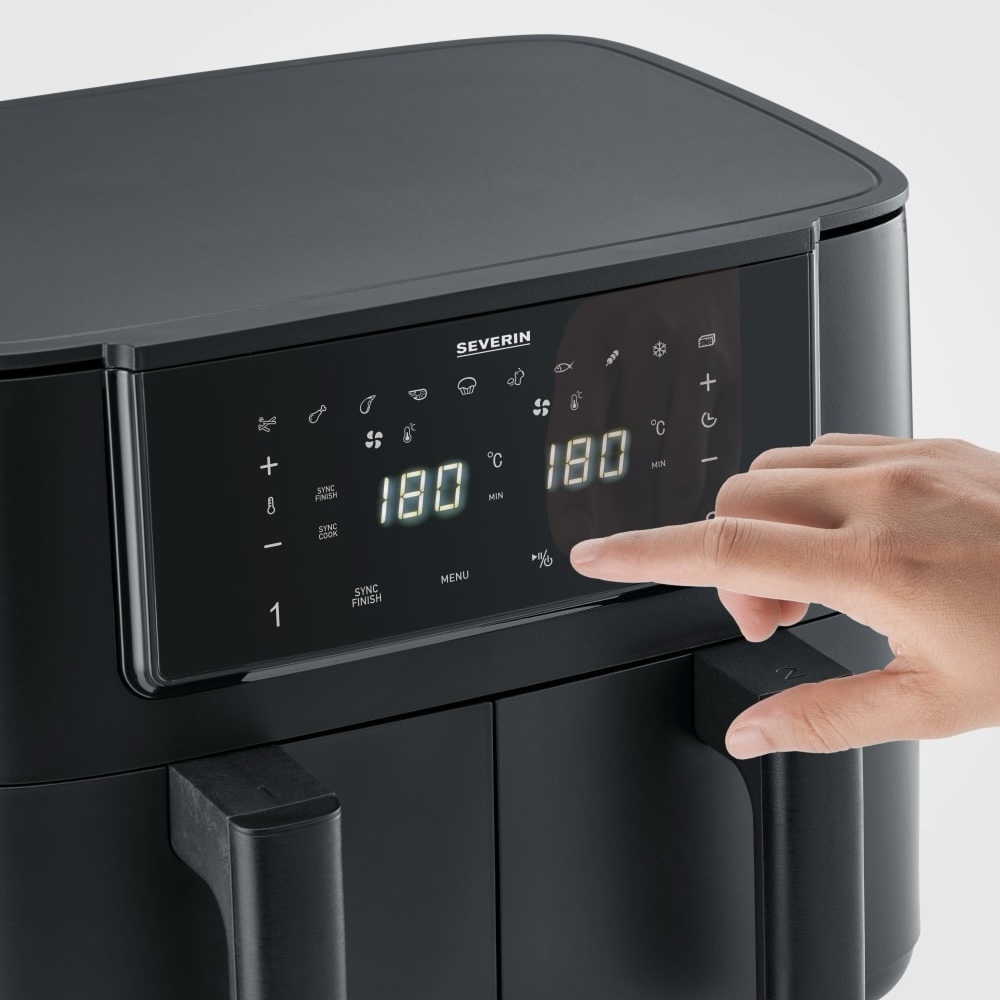 Severin FR2463 FryLight Dual air fryer - Image 5