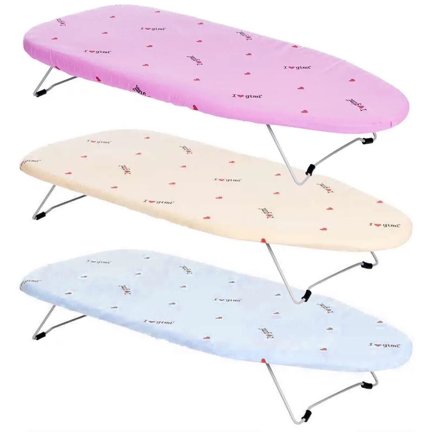 Gimi Iron Board Pollicino - Mini Steel Board With Fold-Out Hook