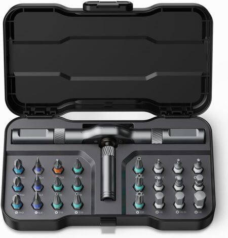 24 in 1 Ratchet Screwdriver Set Multifunctional Alloy Steel Bit Set