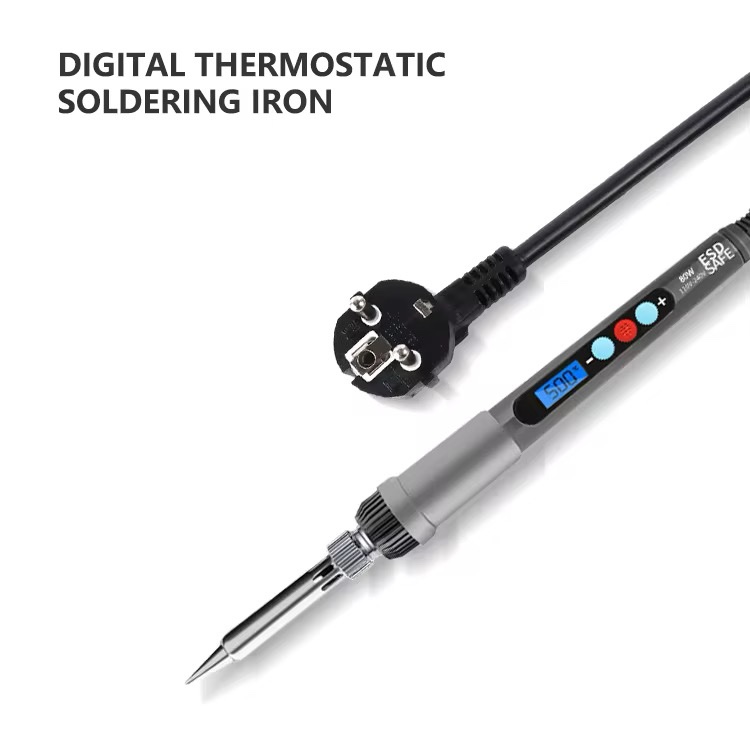 80W LCD Electric Soldering Iron Kit - Image 6