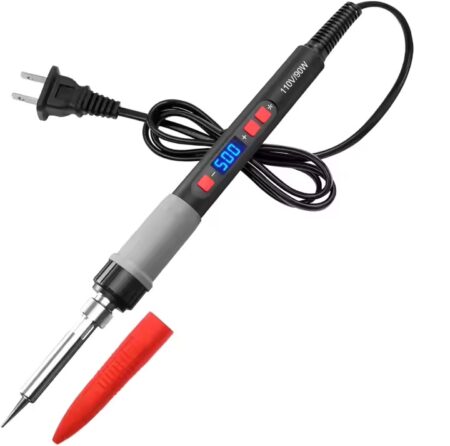 80W LED Display Electric Soldering Iron Adjustable Temperature New Generation