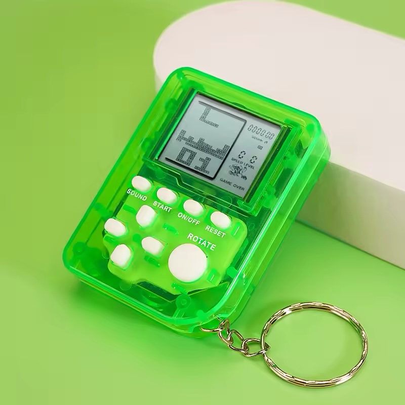 Pocket Mini Classic Game Machine Keychain Children's - Image 3