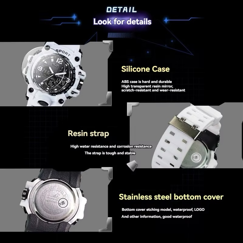 Multi Functional Digital Large Dial Watch - Image 5