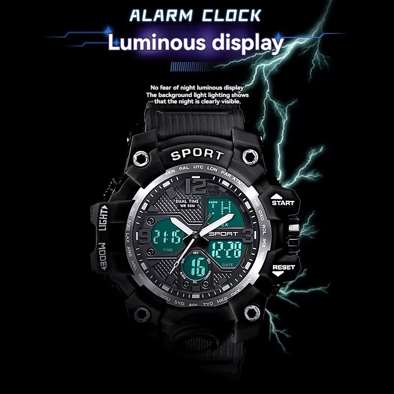 Multi Functional Digital Large Dial Watch - Image 6