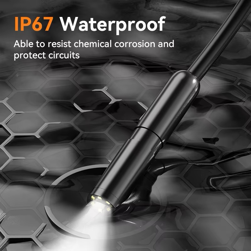 Digital Industrial Endoscope C50 5m Meter Pipe Plumbing Sewer Inspection - Image 4