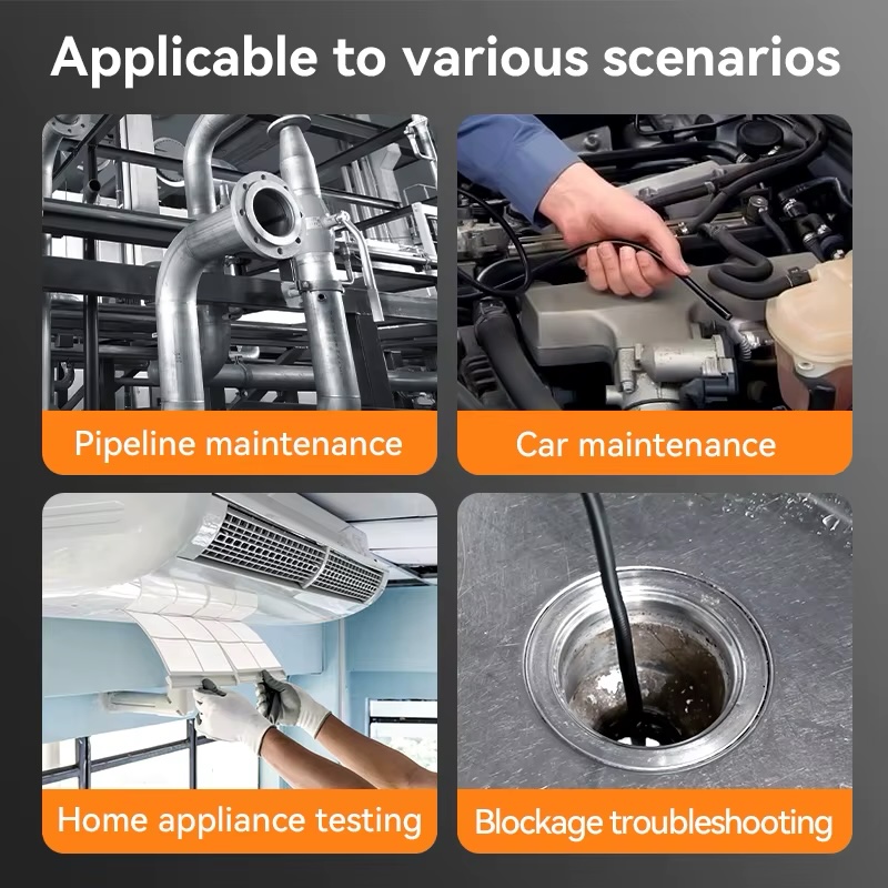 Digital Industrial Endoscope C50 5m Meter Pipe Plumbing Sewer Inspection - Image 6