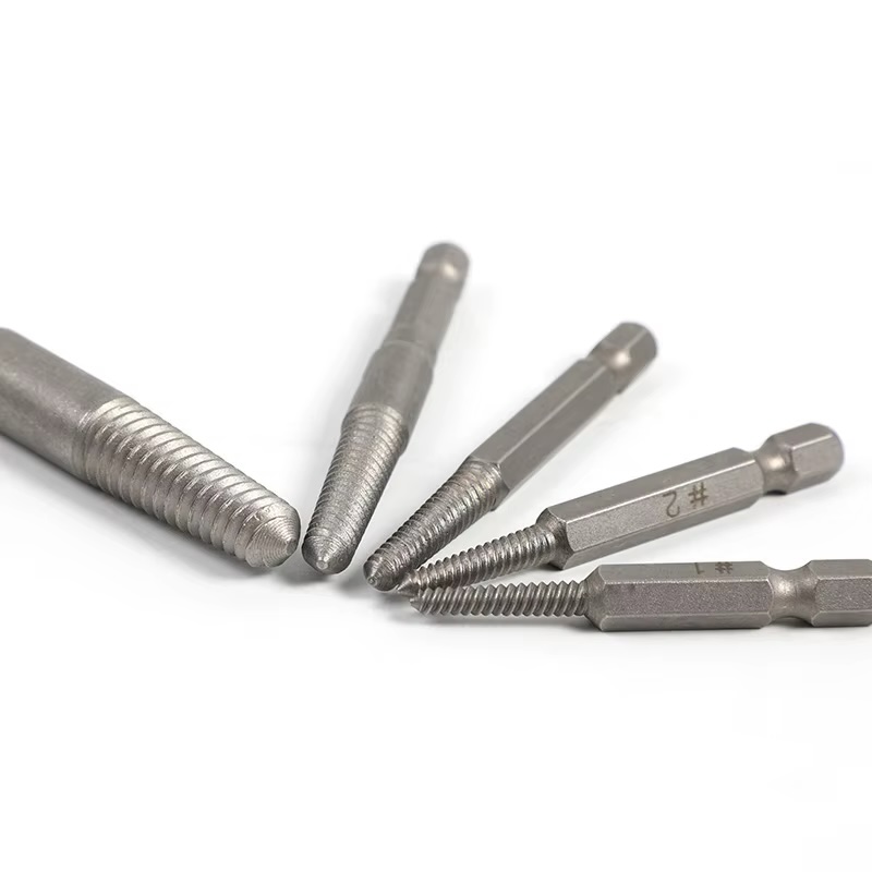 5pc Hexagon Handle Broken Head Screw Extraction Device - Image 5