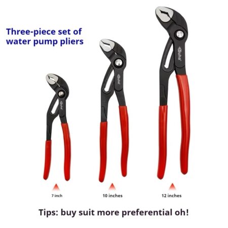 3 in 1 Multifunctional Water Pump Pliers Set
