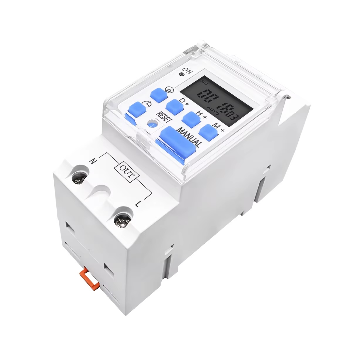 TOMZN Din Rail Single Phase Weekly 7 Days Programmable Digital TIME SWITCH Relay Timer - Image 12