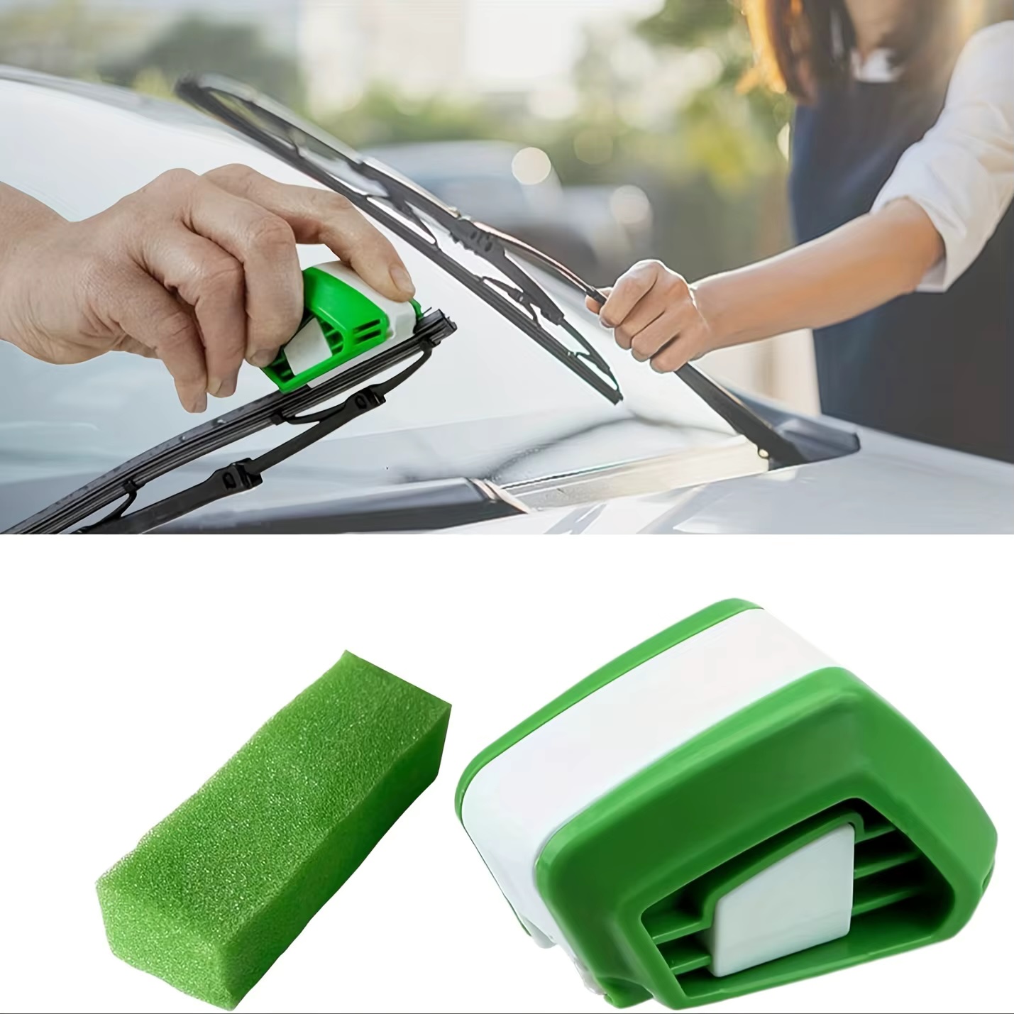 Universal Auto Truck Windshield Wiper Blade ABS DIY Restorer - Image 3