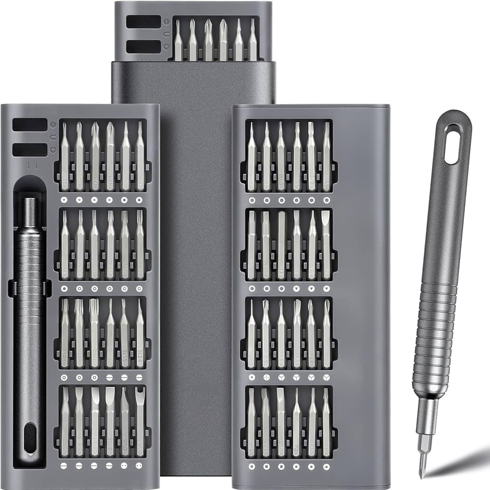 52 in 1 Precision Screwdriver Set with 48Pcs Precision Mini Magnetic Phillips Slotted Square