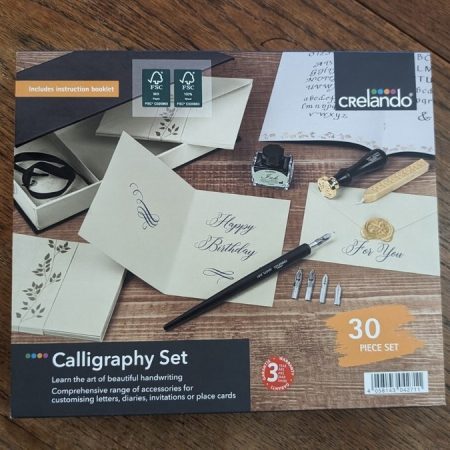 Crelando 30-Piece Calligraphy Hand Writing Set